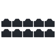 vitalcrew RJ45コネクタダスト保護キャップ　黒　10個入りパック  【CAP-RJ45RB-BK010】