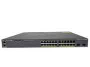【中古】Cisco Catalyst 2960X-24PD-L （WS-C2960X-24PD-L）スタックモジュール付き