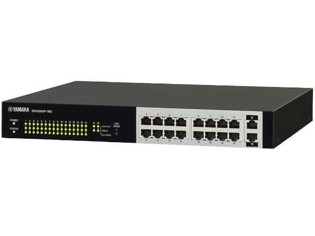 【中古】YAMAHA スマートL2 PoEスイッチ SWX2210P-18G