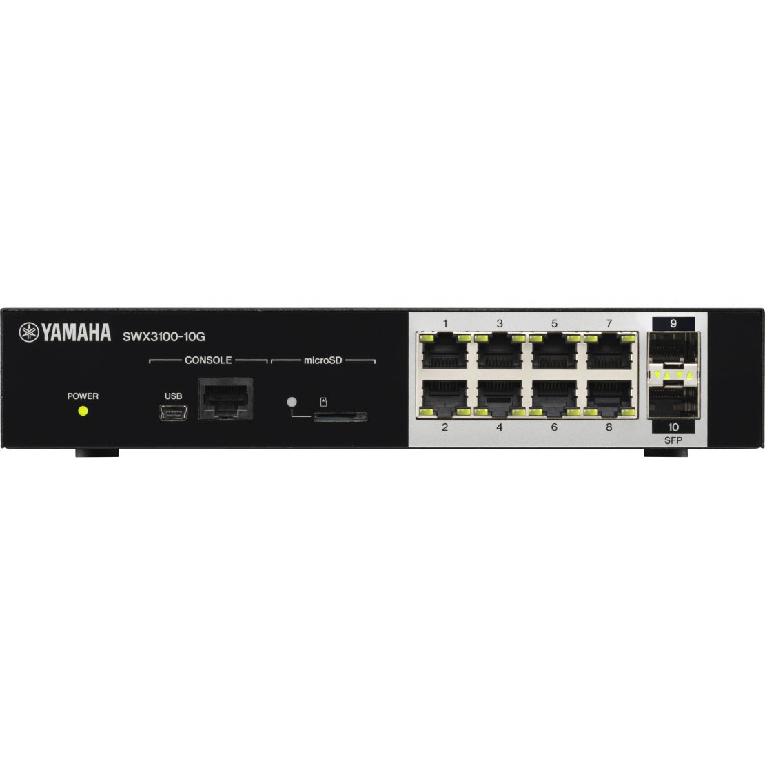 【中古】YAMAHA ライトL3スイッチ SWX3100-10G