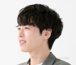 男性用オーダーメイドウィッグ