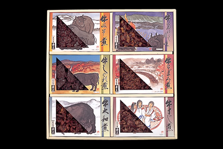 米沢牛佃煮　詰め合わせ 6種　化粧箱入　（そのままお召し上がり頂けます）