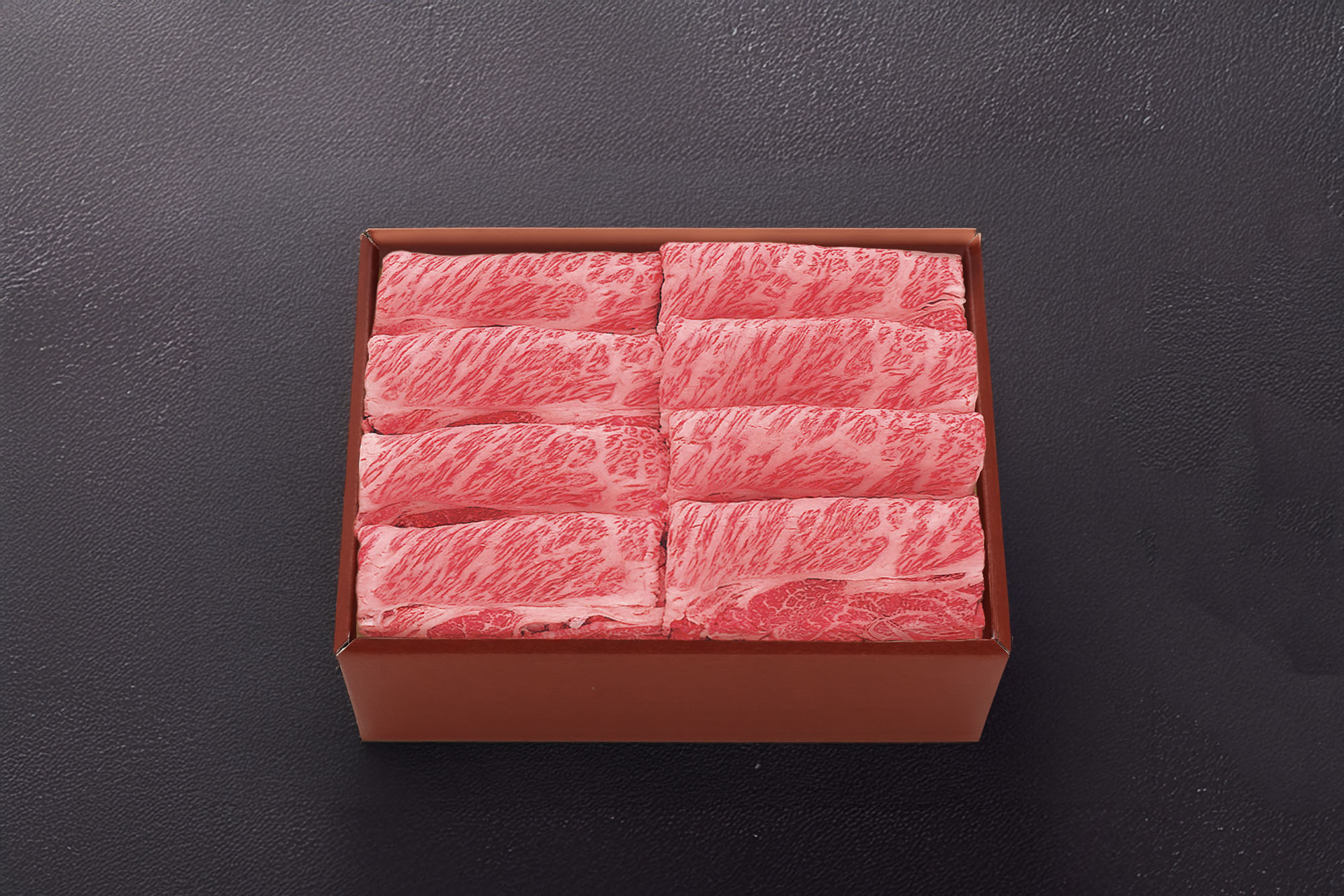 和牛である米沢牛の専門店、黄木の肩ロースすき焼き。