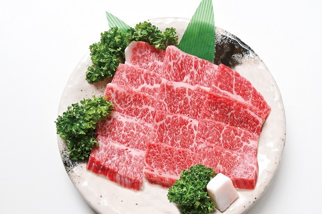 米沢牛カルビ(バラ)焼肉（冷蔵）200g　簡易箱入