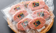 米沢牛100%生ハンバーグ(8個ソース付)　化粧箱入　【冷凍】(フライパンで焼いてください。)