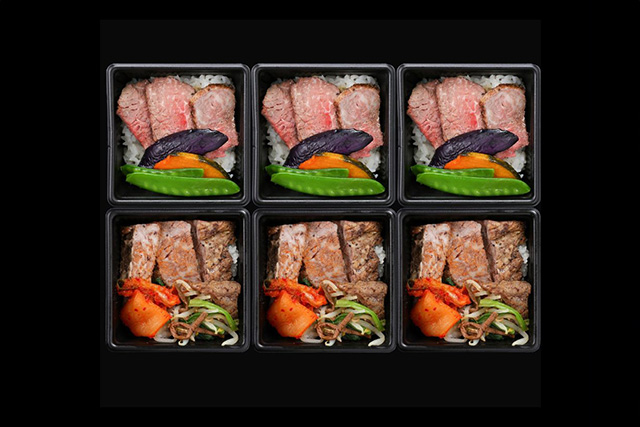 和牛である米沢牛の専門店、黄木のシェフ監修のステーキ・焼肉ご飯。6個入。