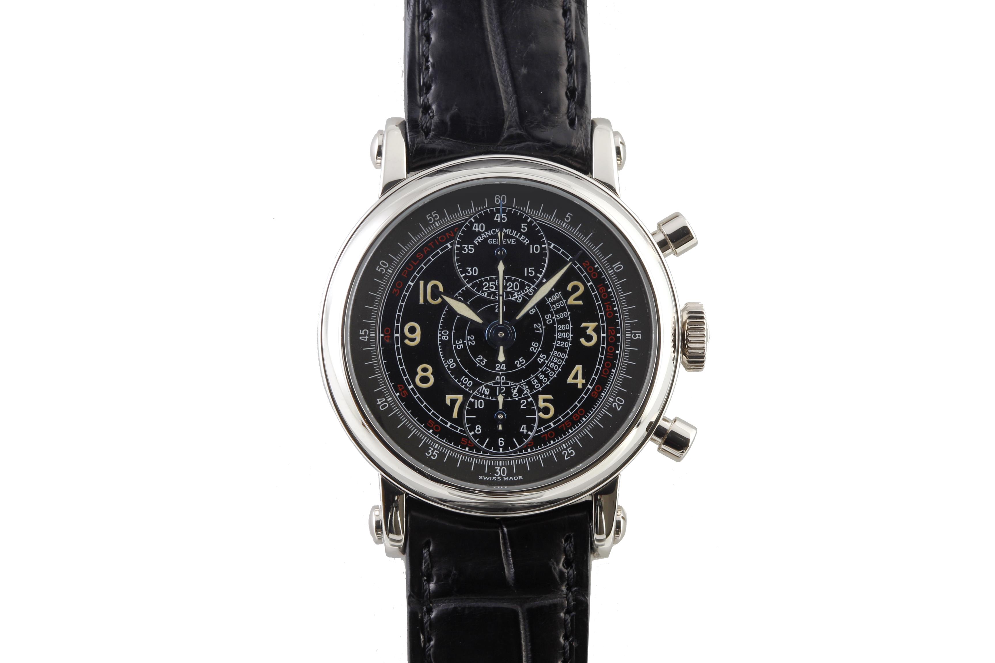 【中古品】 フランク・ミュラー ラウンド クロノグラフ 7000CC