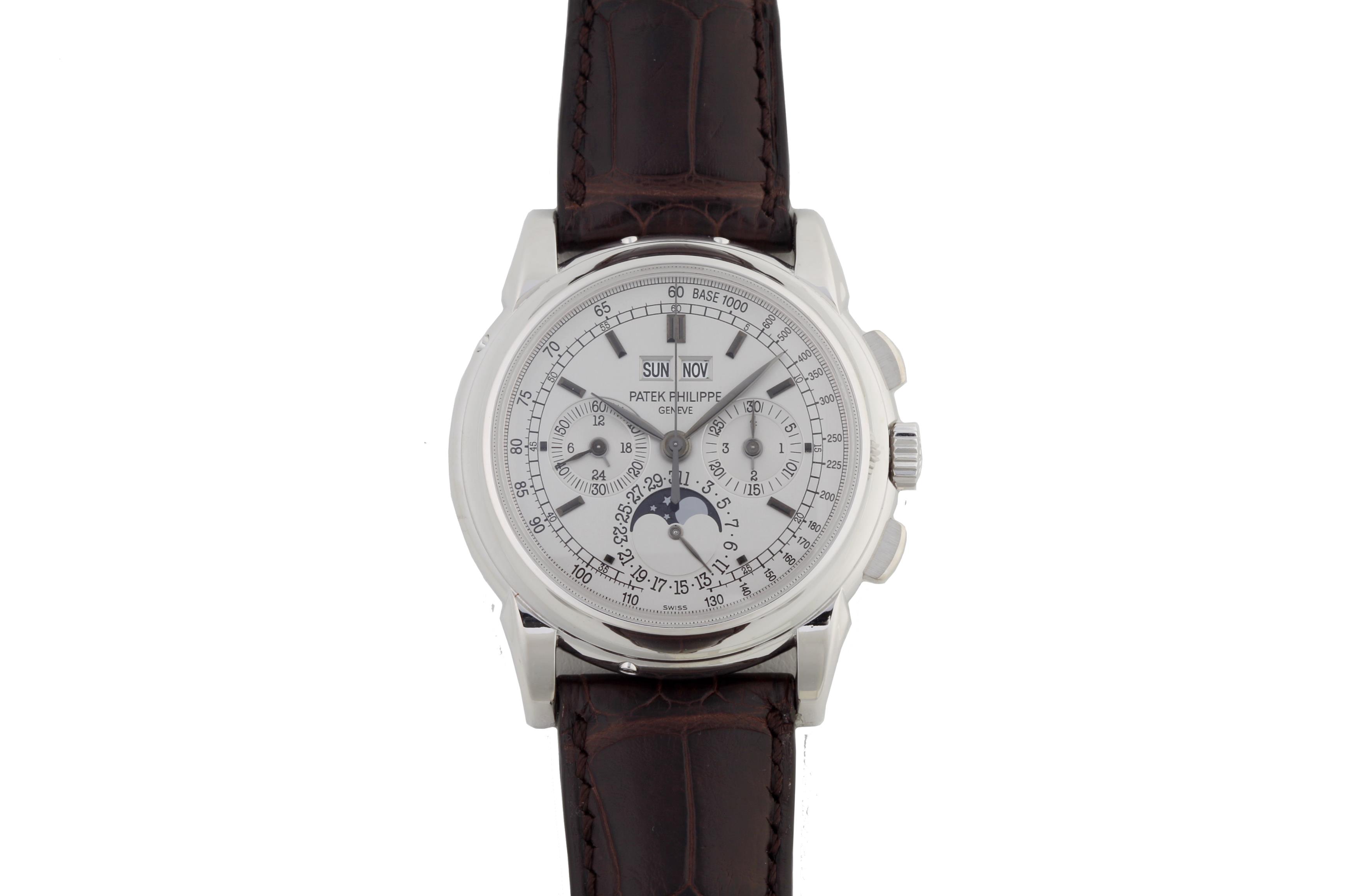 パテック フィリップ パーペチュアルカレンダー クロノグラフ 5970g 中古品 手巻き