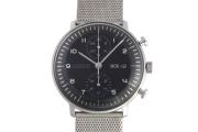 【新品】 ユンハンス マックスビル クロノスコープ 027.4500.45