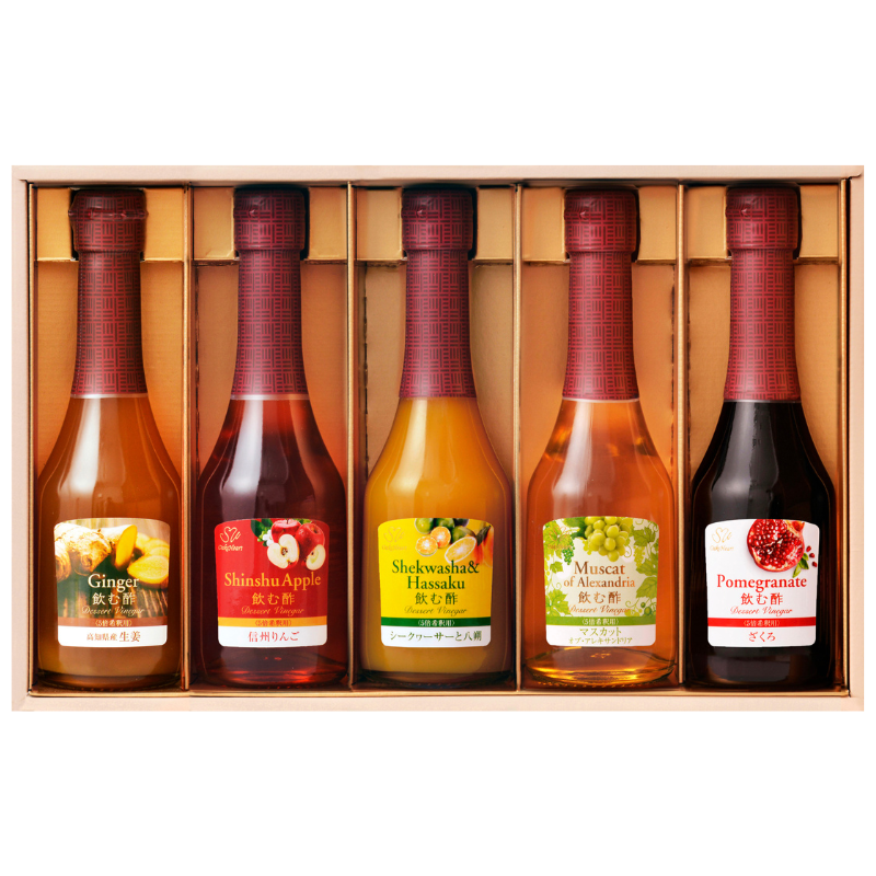 (新)飲む酢ギフトセレクション250ml×5本