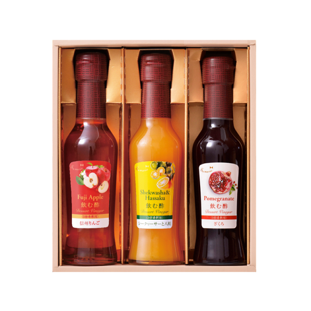 Su飲む酢・デザートビネガー 150ml×3本ギフト