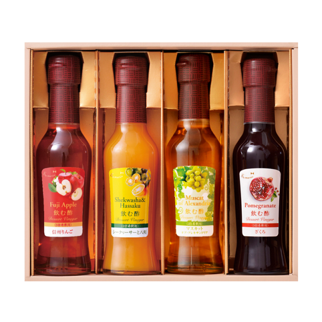 Su飲む酢・デザートビネガー 150ml×4本ギフト