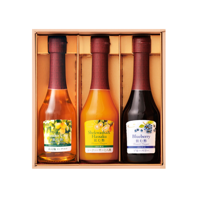 Su飲む酢・デザートビネガー 250ml×3本ギフト夏