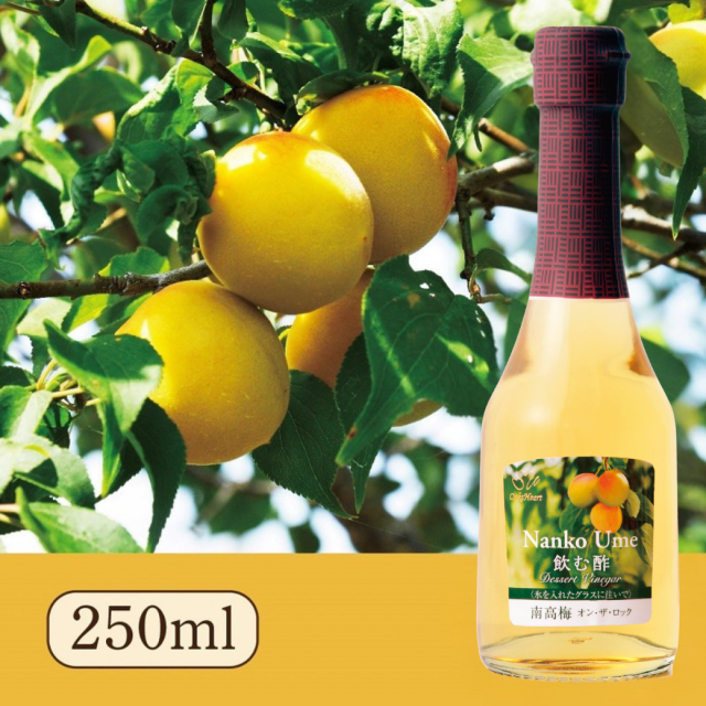 Su飲む酢・デザートビネガー・南高梅オン・ザ・ロック（250ml）