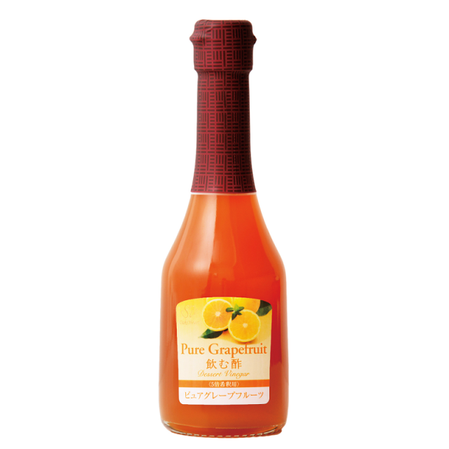 Su飲む酢・デザートビネガー・ピュアグレープフルーツ（250ml）