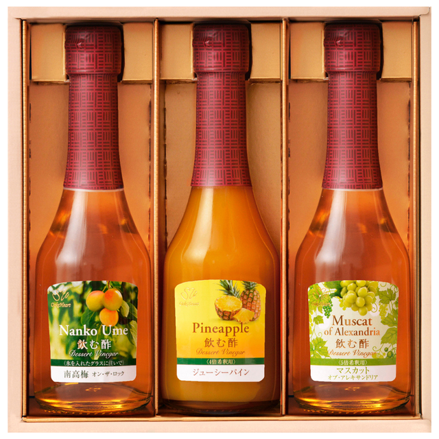 夏の飲む酢ギフトセレクション250ml×3本