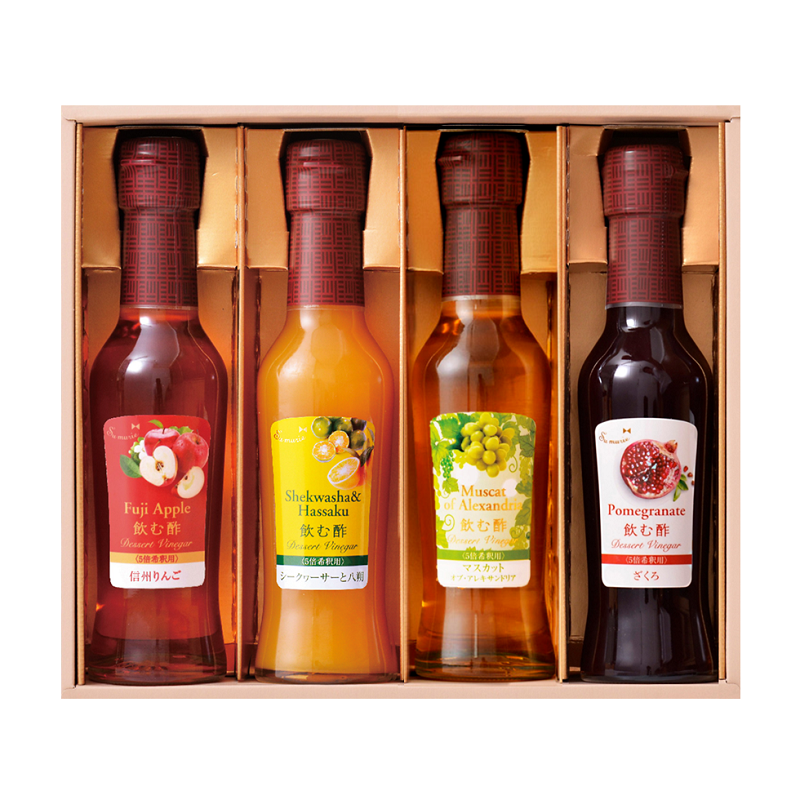 Su飲む酢・デザートビネガー 150ml×4本ギフト