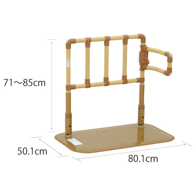 介護手すり 楽起 らっきぃ ワイド介助バー型 Ym 108l Id