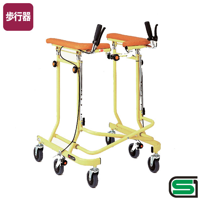 6輪歩行器ホップステップ　SM-40【介護用品：歩行器】