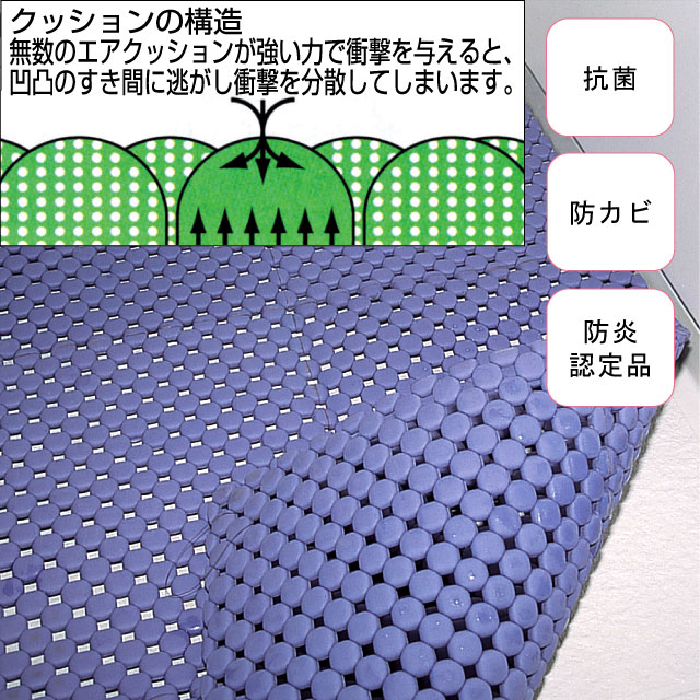 風呂マット エコスーパーバイオマット（非塩ビタイプ） 1m×1m