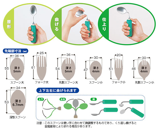 曲げ曲げハンドルの特徴