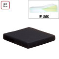 タカノ車いす用クッション　TC-064　厚さ6cm【介護用品：車いす用クッション】