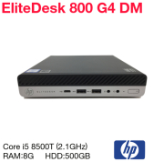 中古 コンパクトデスクトップ hp EliteDesk 800 G4 DM 第8世代 Core i5-8500T 2.1GHz メモリ8GB HDD500GB Windows10 Pro 省スペース