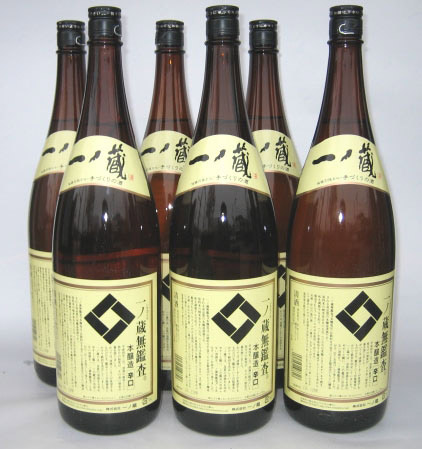 一ノ蔵無鑑査本醸造辛口1800ml 6本