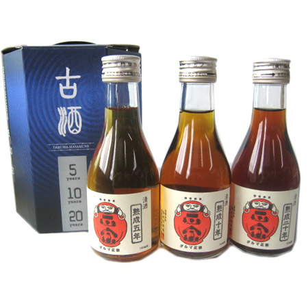 達磨正宗5年10年20年飲み比べ