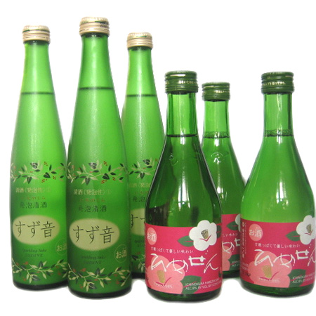 一ノ蔵 すず音 & ひめぜん(Sweet) 300ml 3本×2