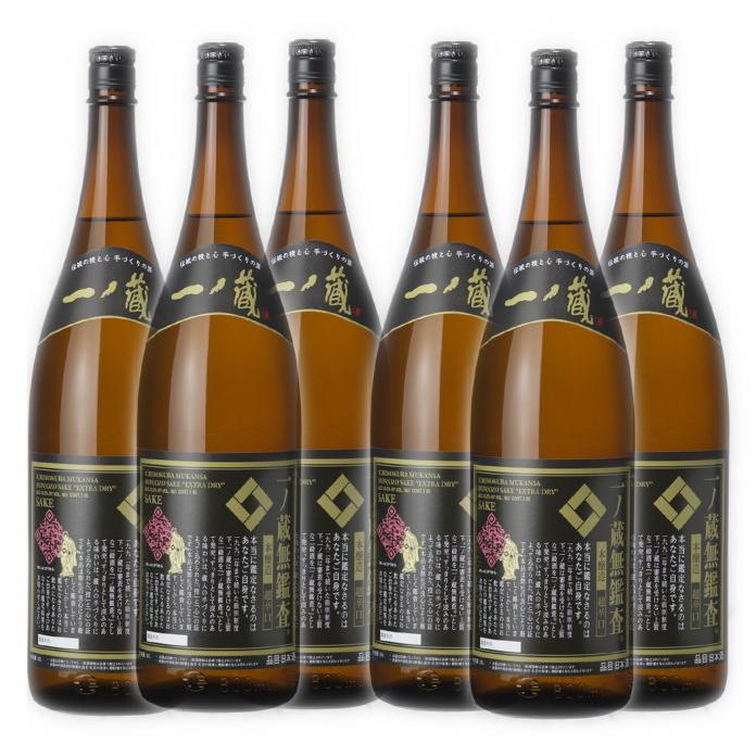 一ノ蔵無鑑査超辛口1800ml×6