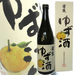 浦霞ゆず酒　720ml