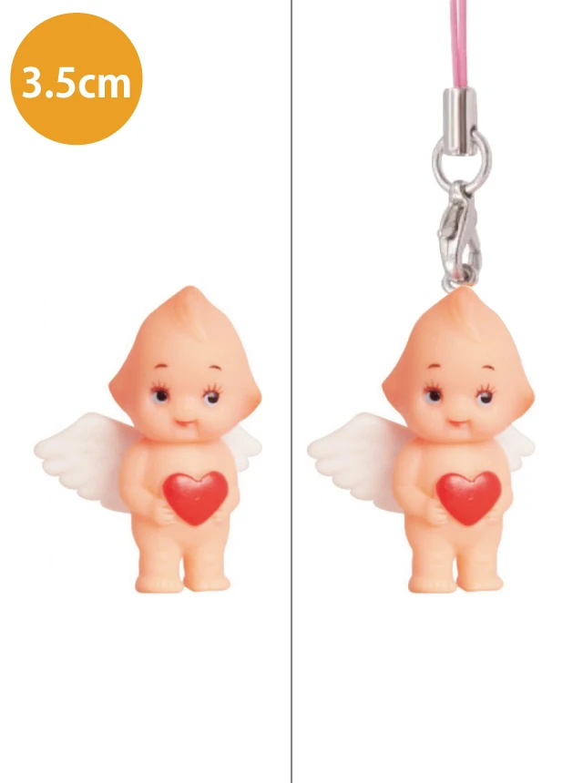 【OBKP035-HT】3.5cmハートオビツキューピー