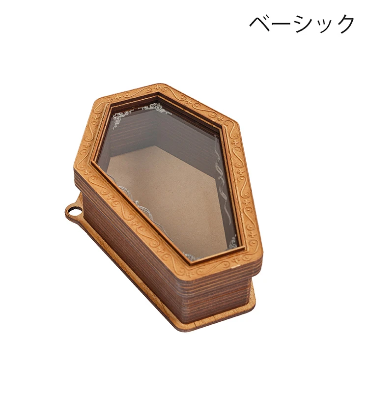 【ODC-12COBAS】オリジナルドールケース（コフィン風）1/12サイズ ベーシック【完全受注生産】