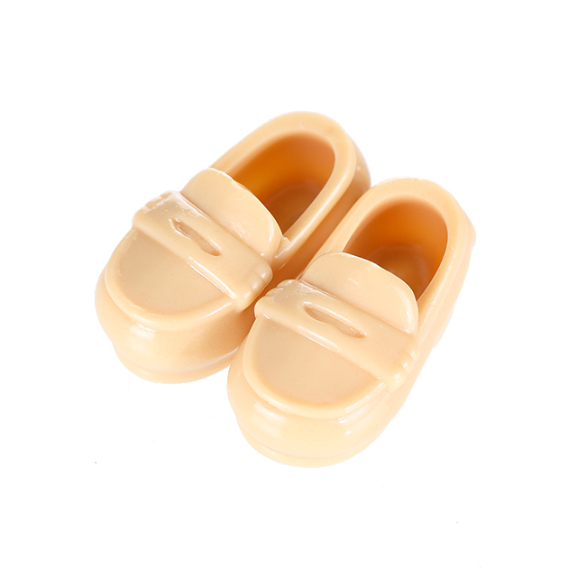 【11SH-F003WB-G】[オビツショップ限定]11cmボディ用ローファー　ウォームベージュ