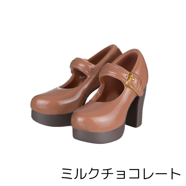 【1_6SH-F01】1/6用ヒールストラップシューズ