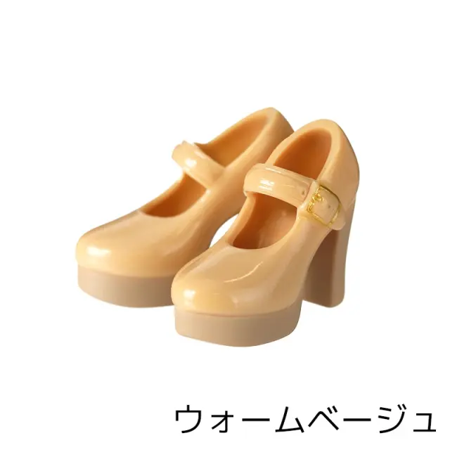 【1_6SH-F01】1/6用ヒールストラップシューズ