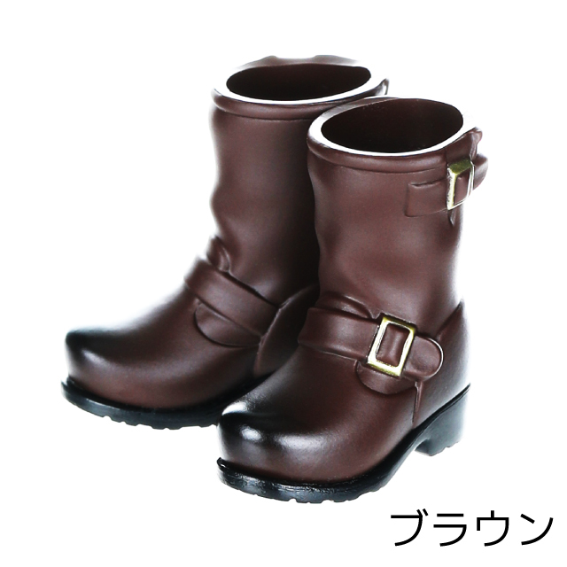 アンティーク　ベビーブーツ靴 2足セット 1_6SH-F02】1/6用エンジニアブーツ ver.2 OBITSU SHOP
