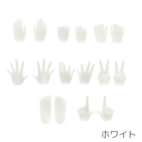 24AC-FP01】OBITSU24・26兼用 ハンドパーツセットA 通販限定