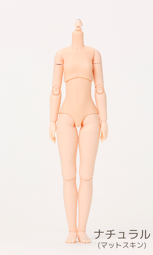 【24BD-F02N-S】24cmオビツボディ ナチュラル(マットスキンタイプ) バストサイズS