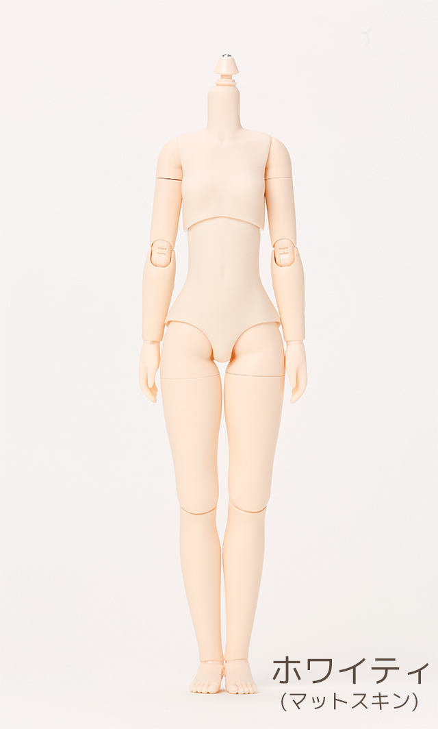 【24BD-F02W-S】24cmオビツボディ ホワイティ(マットスキンタイプ) バストサイズS