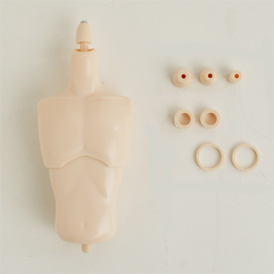 【27RP-M03W-21】スリム上胴＋首パーツ＋延長リング　ホワイティ