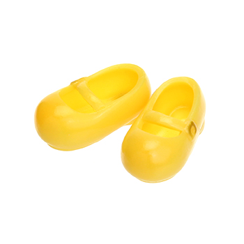 【11SH-F002EY-G】11cmボディ用おでこ靴 エッグイエロー（オビツショップ限定カラー）
