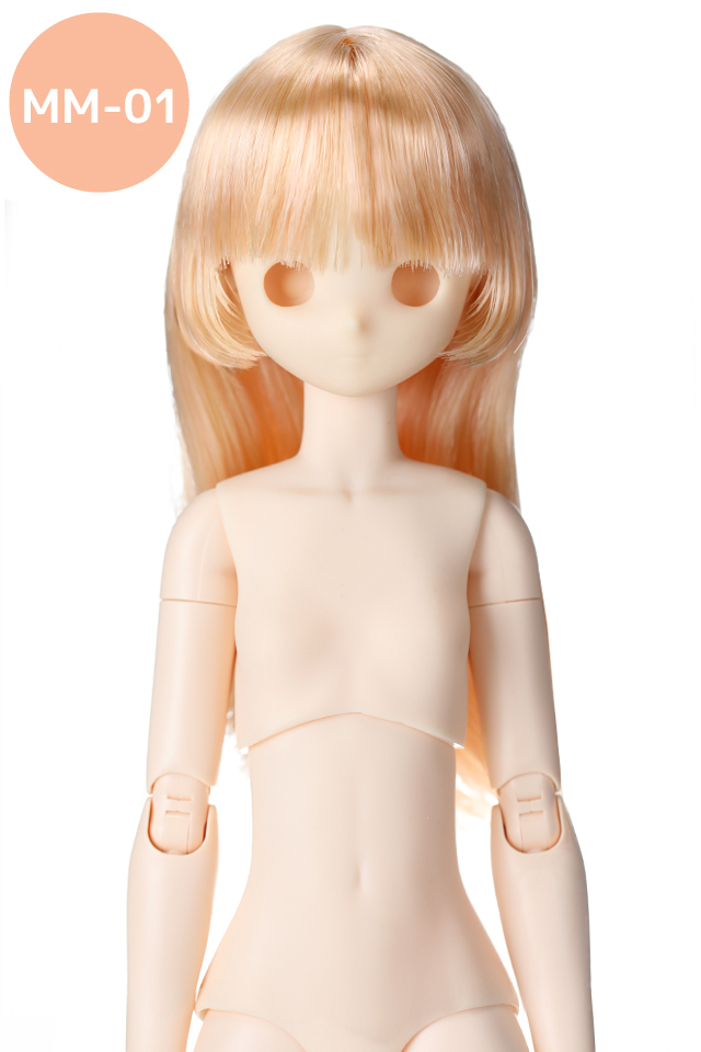 【LE-HCMM01UH】[オビツショップ限定]植毛キャップ MM-01 内巻き姫カット