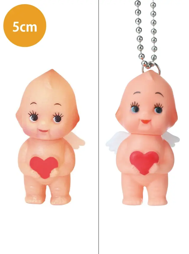 【OBKP050-HT】5cmハートオビツキューピー