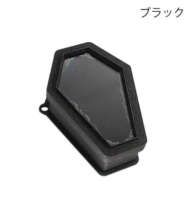 【ODC-12COBLK】オリジナルドールケース（コフィン風）1/12サイズ ブラック【完全受注生産】