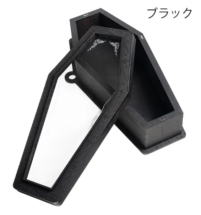 ODC-06COBLK】オリジナルドールケース（コフィン風）1/6サイズ