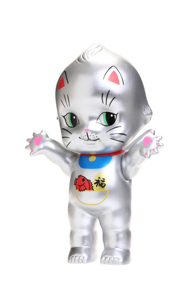 KP150-MA-SL】オビツキューピー15cm招き猫 シルバー OBITSU SHOP KP150-MA-SL】オビツキューピー15cm招き猫 シルバー OBITSU SHOP