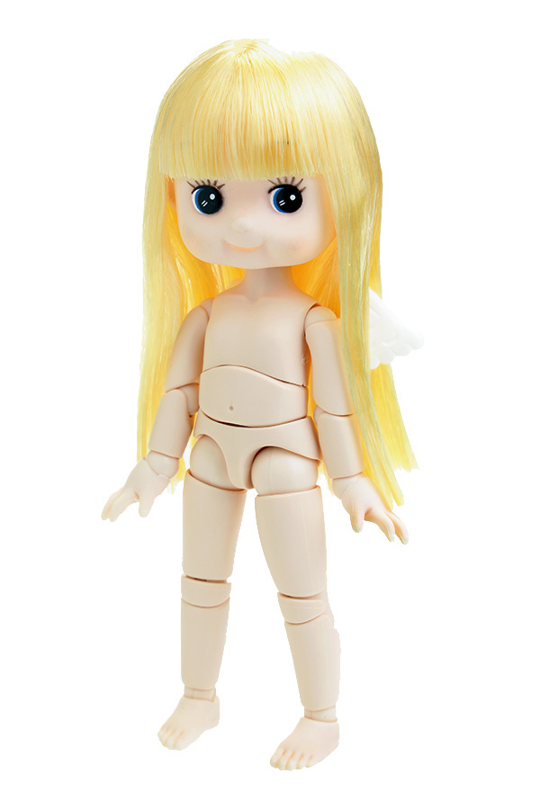 【11FQHC-SL-GL】フル可動キューピー　ヘアコレクション　ロング　金