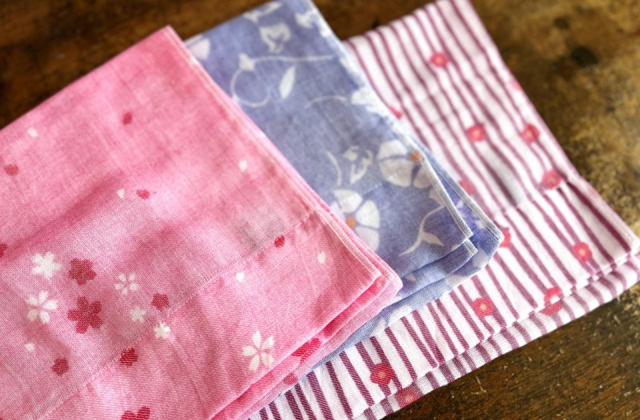 朧染着物文様／おもてなしタオル｜おぼろタオル公式オンラインストア